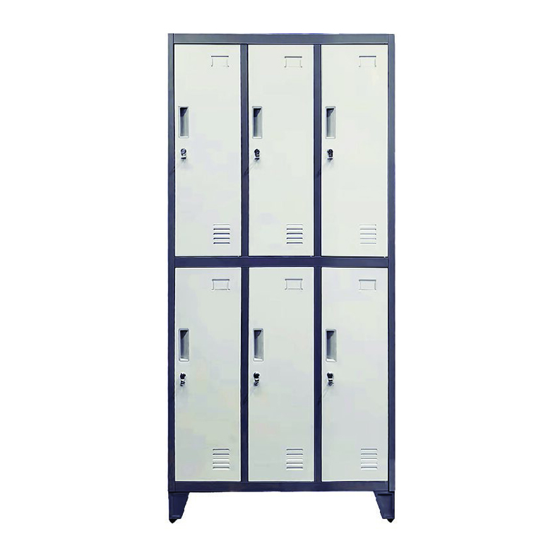 C6 Lockers de 2 cuerpos y 6 puertas (caja)